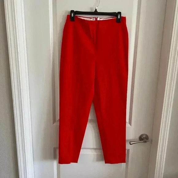 NWT Pearl by Lela Rose Stretch Cotton Susie Pant Size 6 - Picture 2 of 6